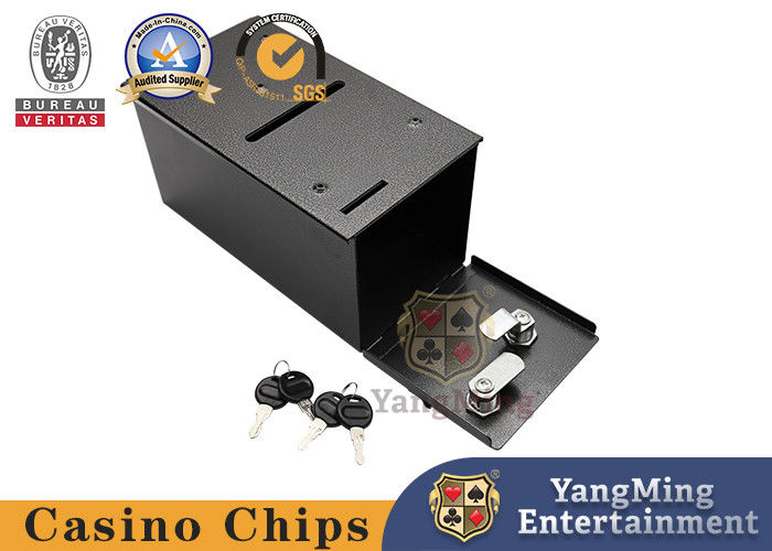 Qualität Spieltisch Casino Mini Metall-Eisen-Geldkasten Gute Qualität Sicherheit Bargeldträger Fabrik