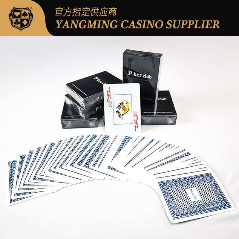 Qualità carte da gioco di plastica 140g per Texas Club Character Flower Printing fabbrica
