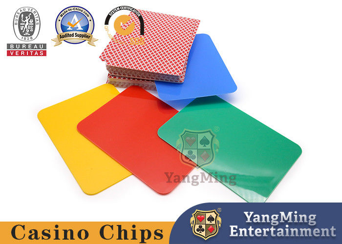 Quality 100% PVC plastic CasinoTable Club Playing Card Die Cutting Card With Custom Quality And Pro Service Four Color 88*63mm factory