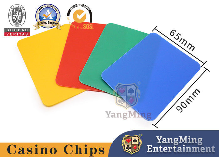 Quality 100% PVC plastic CasinoTable Club Playing Card Die Cutting Card With Custom Quality And Pro Service Four Color 88*63mm factory