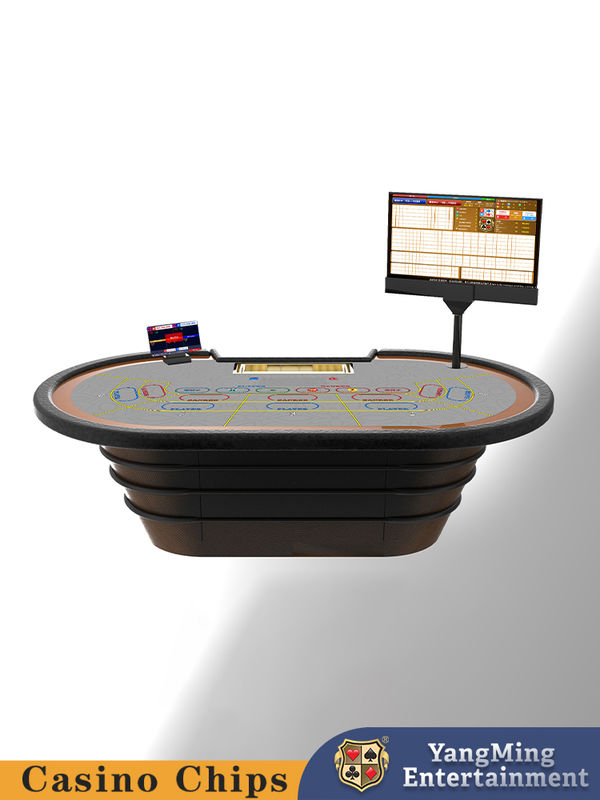 Quality Factory Customized Intelligent RFID Chip Sensor Poker Table Table Casino Baccarat Casual Game Poker Table factory