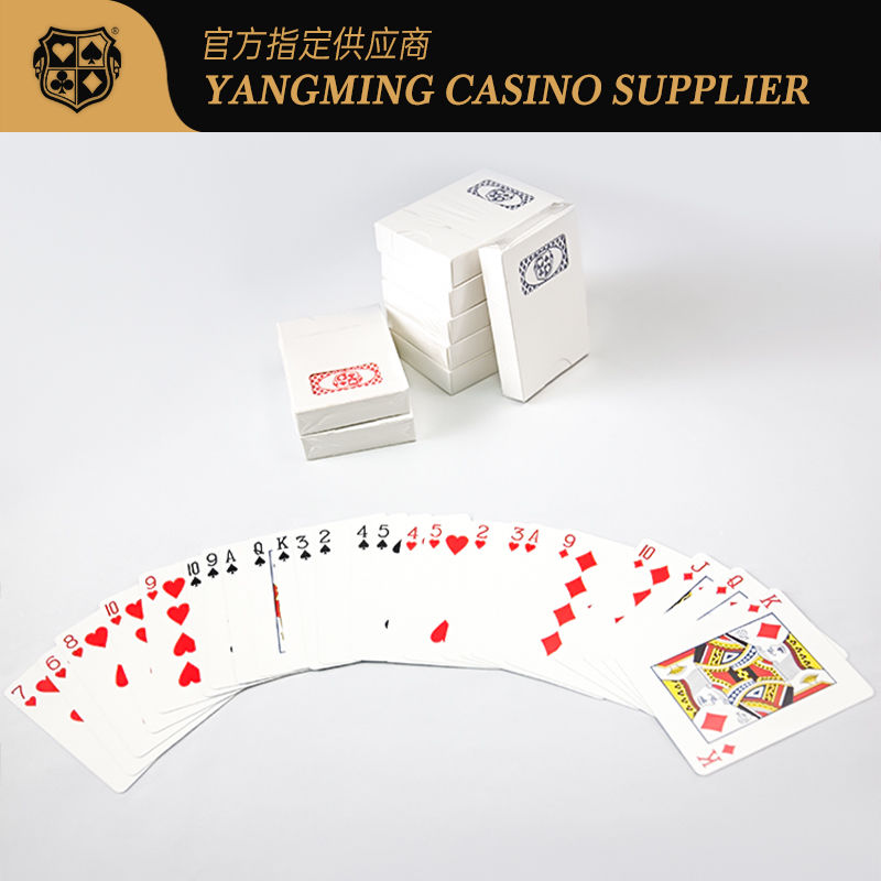 Jakość Spersonalizowane karty do pokera z logo firmy, czarny rdzeń, do stołu do gry w pokera, czarny rdzeń fabryka