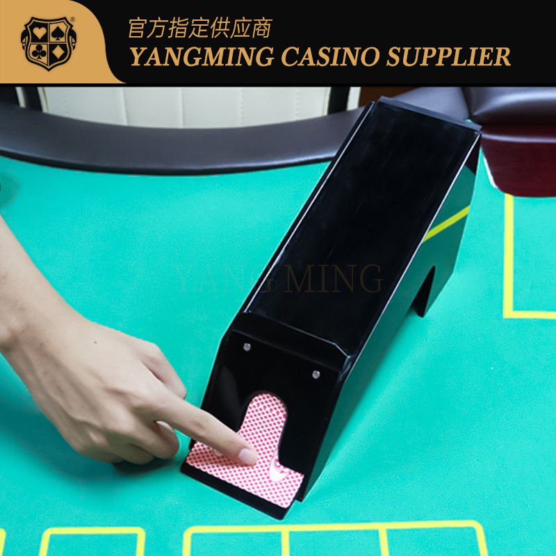 Kalite Profesyonelce Özelleştirilmiş 8 Desteli Bakara Poker Krupiye Ayakkabıları (Kumarhane Oyunları İçin) fabrika