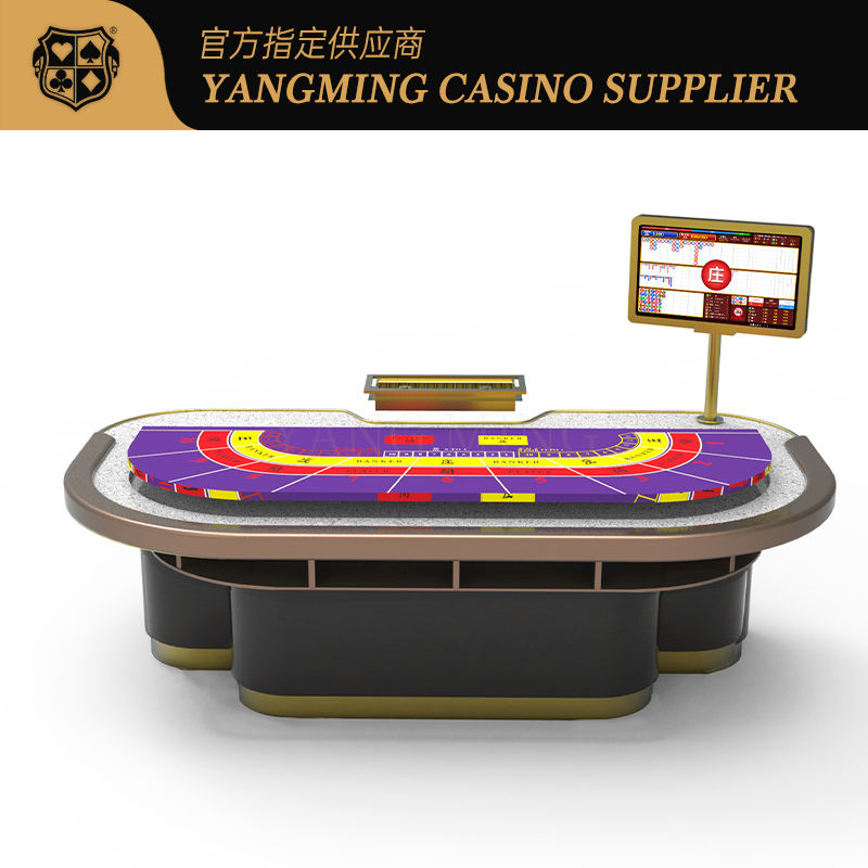 کیفیت جدول پوکر 9 بازیکن باکارا کازینو لوکس الگوها و رنگ های سفارشی کارخانه