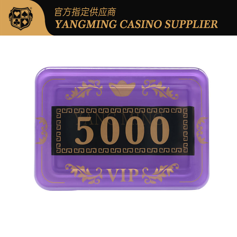Kwaliteit Professionele Casino Acryl Chipset Baccarat Acryl Chipset Met 760 Kristallen Pokerchips fabriek