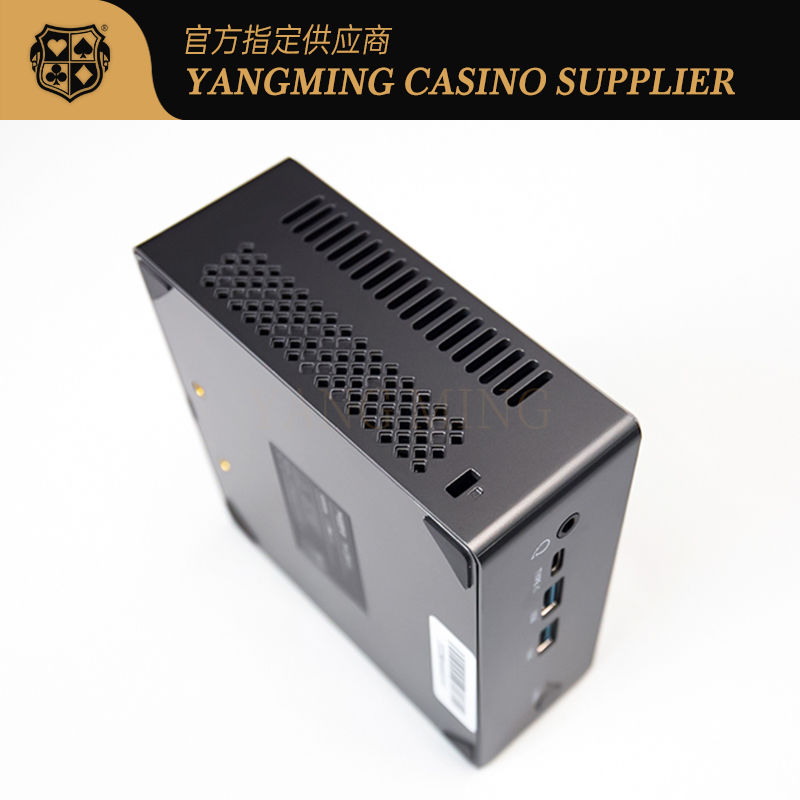 Qualité Table de poker de casino professionnel Noir Mini hôte Baccarat Niu Niu Système logiciel d'hôte informatique usine