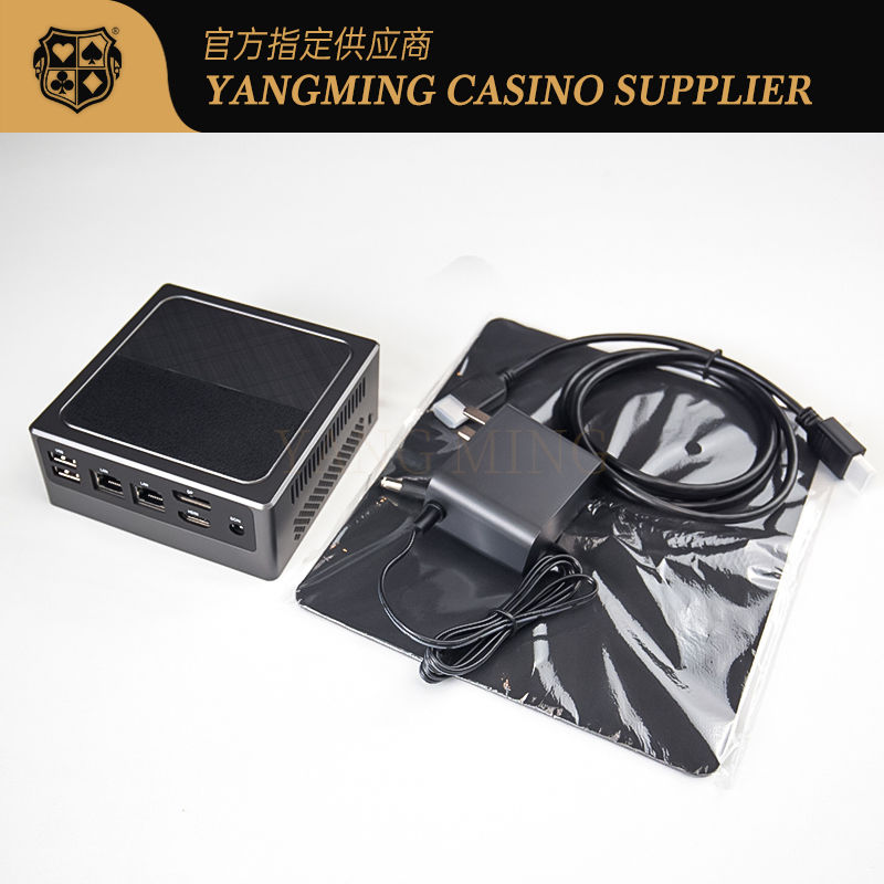 الجودة نظام برنامج مضيف الكمبيوتر الجديد والمُحسّن لـ Baccarat Niu Niu، طاولة بوكر كازينو، مضيف صغير أسود مصنع