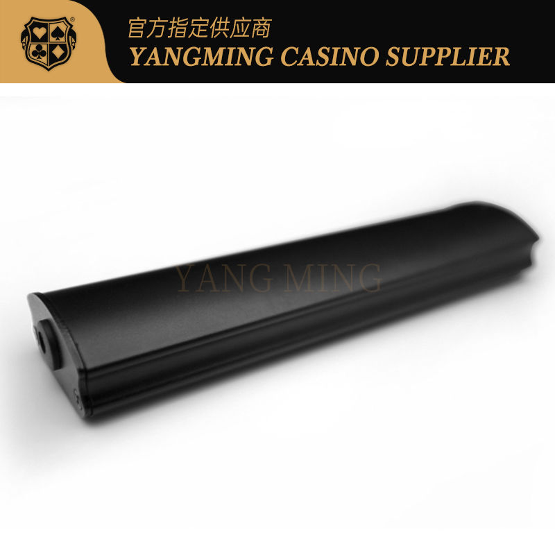 Kualitas Pembuatan Baru Customized Black Wireless Charging Poker Chip UV Verifikasi Lampu pabrik