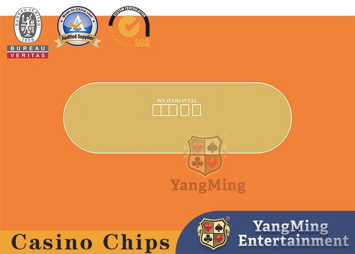 Jakość Wodoodporny flanelowy układ stołu w kasynie z Baccarat Texas Poker Deluxe Dostosuj fabryka