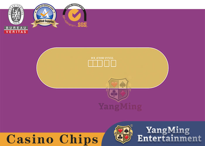 Jakość Wodoodporny flanelowy układ stołu w kasynie z Baccarat Texas Poker Deluxe Dostosuj fabryka