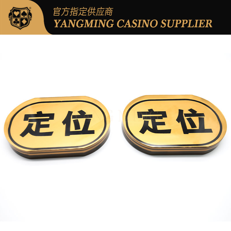 Qualidade Placa de Posicionamento Dupla Face para Acessórios de Jogos de Cassino em Acrílico, Venda Imperdível fábrica