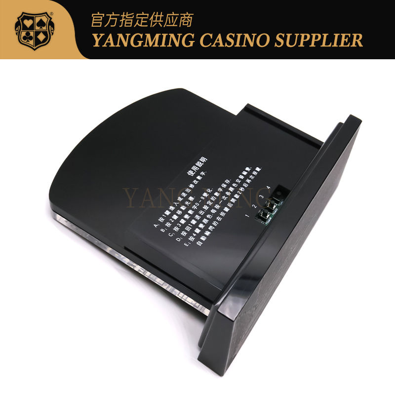 Quality High-Through Acrylic LED Lights Electronic Digital Lights Betting Limit Red Signs Entertainment Baccarat Poker Table factory