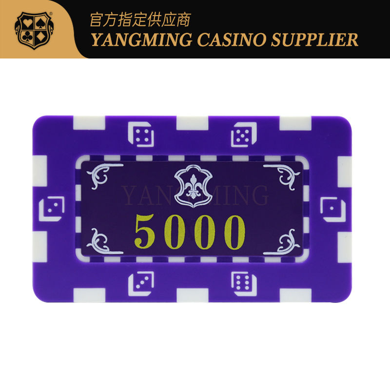 Kwaliteit Nieuwe Upgrade Speciale Klei IJzeren Kern ABS Casino Chip Set Met Doos Voor Schaakkamer fabriek