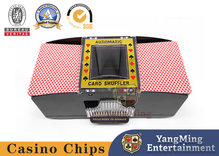 Ποιότητα Καζίνο Τραπέζι Texas Hold'Em Παιχνίδι ολοκαίνουργια μπαταρία μίας χρήσης πλαστικό Poker Shuffler εργοστάσιο