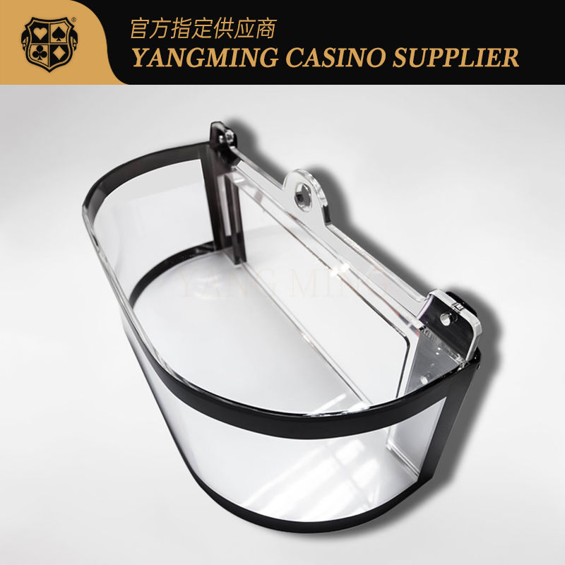 Jakość Kasyno Poker Ruletka Stół Pudełka z żetonami Akrylowe Przejrzystość Gęstka Zamka Nośnik żetonów fabryka
