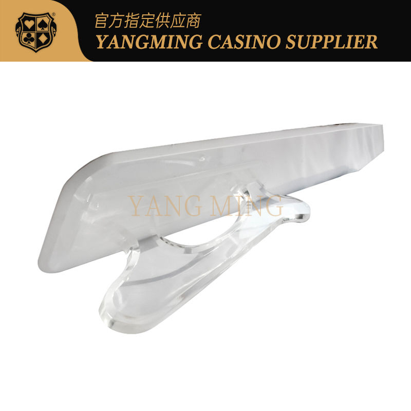 Kualitas Baru-baru ini ditingkatkan ramah lingkungan Plastik Poker Kompetisi Dedicated Kartu Sekop Pabrik Transparan Handle pabrik