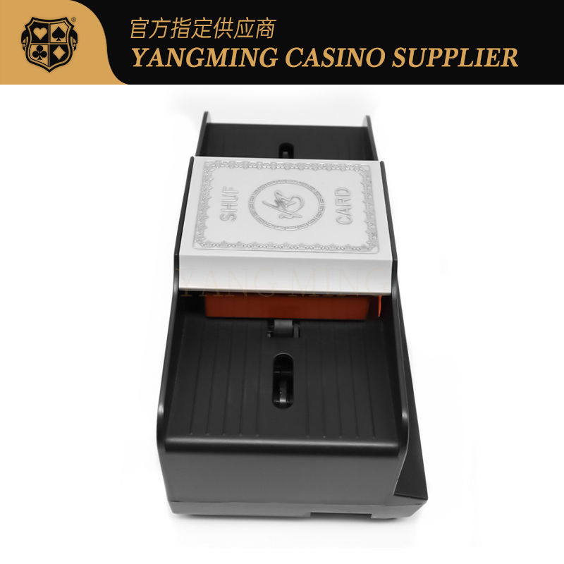 Quality 2 Decks Of Manual Shufflers Baccarat Texas Hold'Em Casino Table Games Shuffle For Casino Game factory
