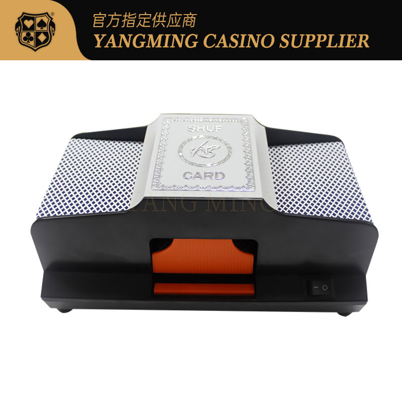 Qualité Baccara Texas Hold'Em 2 jeux de mélangeurs manuels pour jeux de table de casino pour jeux de casino usine