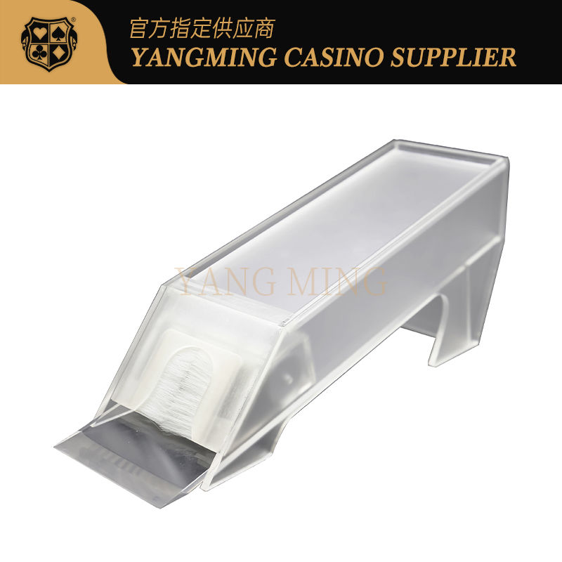 Kalite 8 Değişken Akrilik Kazino Poker Satıcıları Kazino Oyunu için Dondurulmuş Tasarım fabrika