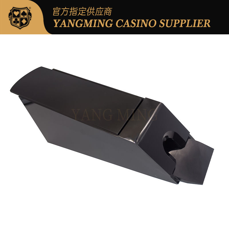 Qualidade Cartão profissional de jogo do suporte do pôquer do casino acrílico da plataforma do preto 1 - 8 de Hotsale que negocia a sapata fábrica