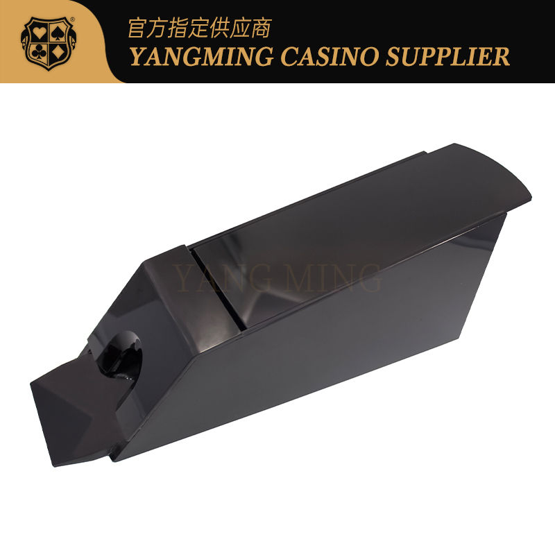 Qualidade Cartão profissional de jogo do suporte do pôquer do casino acrílico da plataforma do preto 1 - 8 de Hotsale que negocia a sapata fábrica