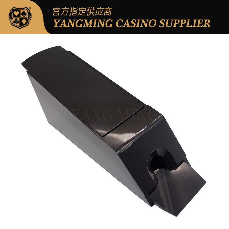 Qualidade Cartão profissional de jogo do suporte do pôquer do casino acrílico da plataforma do preto 1 - 8 de Hotsale que negocia a sapata fábrica