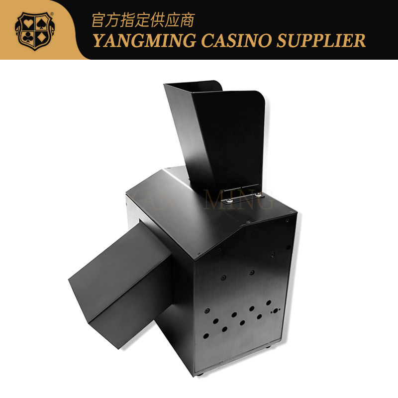 Qualité Les accessoires classiques de jeu de casino choisissent la machine de déchiquetage automatique de carte de tisonnier de fer en métal de port usine
