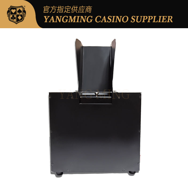 Qualité Les accessoires classiques de jeu de casino choisissent la machine de déchiquetage automatique de carte de tisonnier de fer en métal de port usine