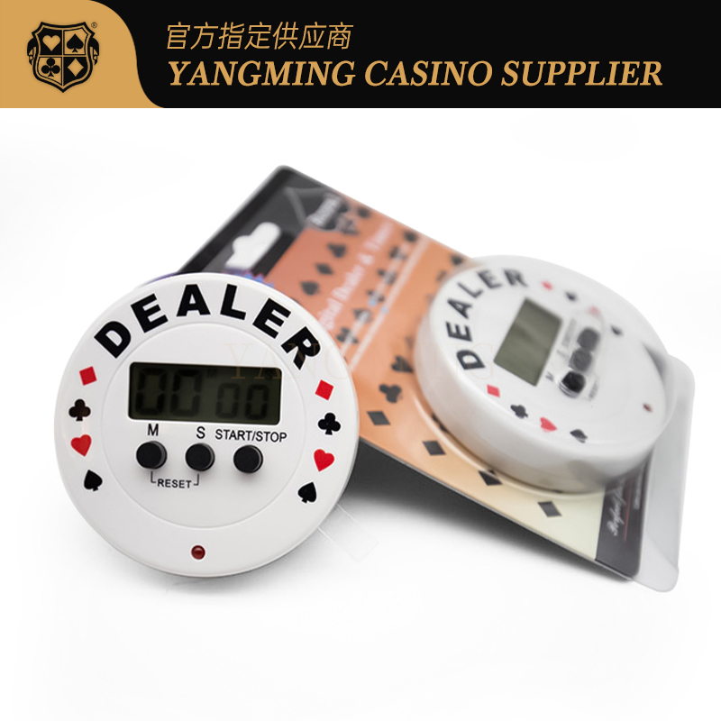 Quality DEALER Countdown Timer For Texas Hold'Em Gambling Poker Table Call Time Zhuang Code Timer factory