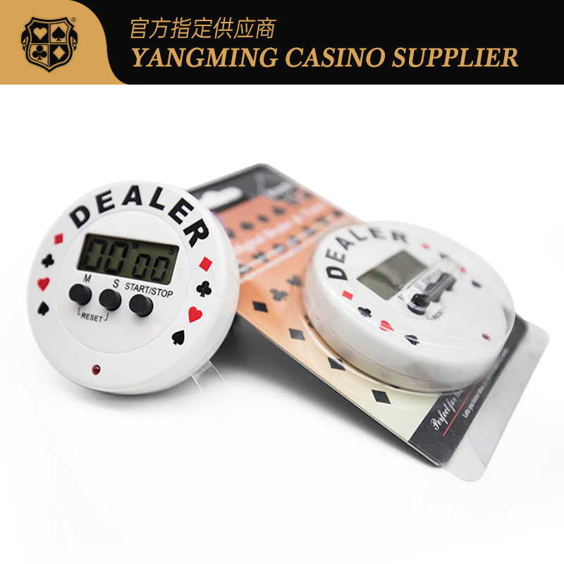 Quality DEALER Countdown Timer For Texas Hold'Em Gambling Poker Table Call Time Zhuang Code Timer factory