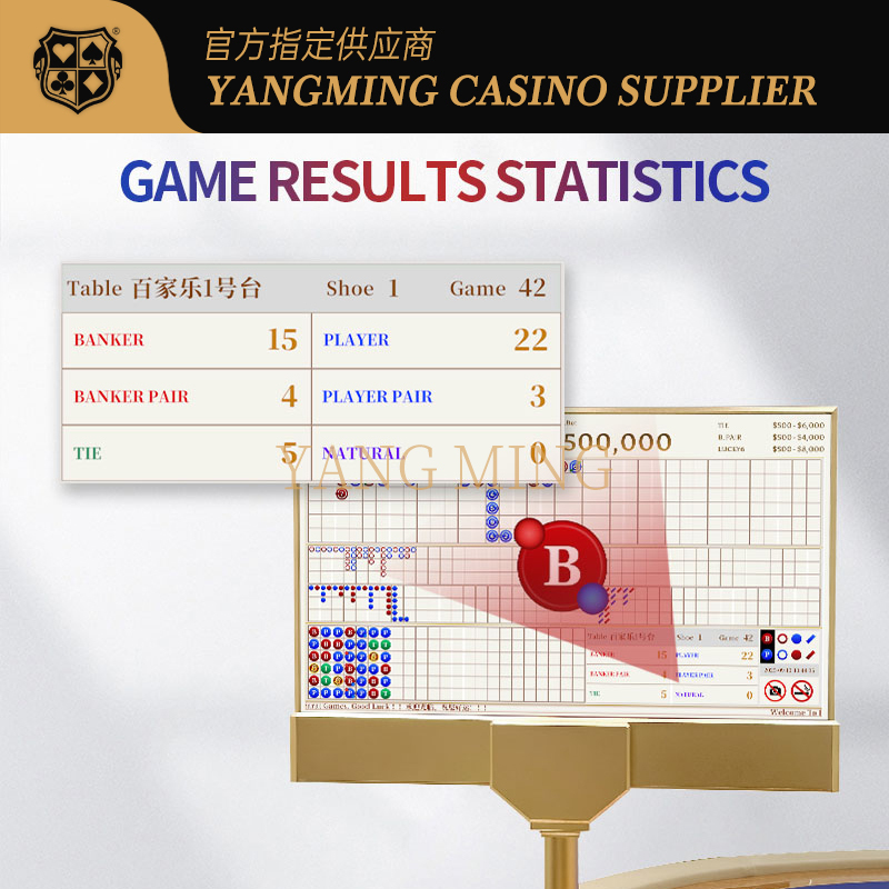 품질 Casino Baccarat Big Road Score Roadmap System Can Be Customized For Casino Poker Game 공장