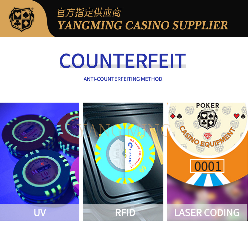 Quality Professional Nylon Casino Chips – Custom Colors & Denominations For Casino Game factory