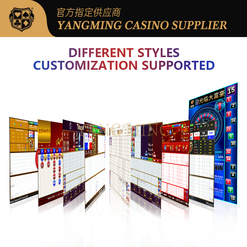 Quality Customizable Manual-Electronic Roulette Roadmap System Casino Roulette Roadmap System factory