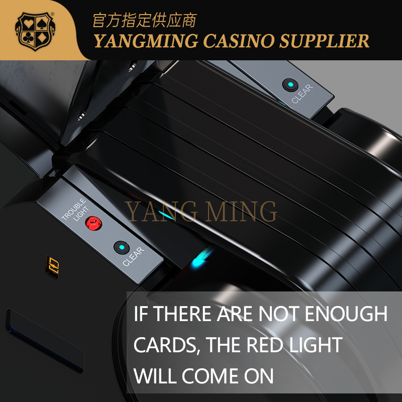 Jakość Casino 8-Deck Fully Automatic Shuffler Baccarat 21-Point Poker Shuffle For Casino Games fabryka