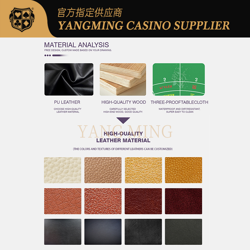 Qualität Customizable Roulette Table – Premium Casino-Grade Gaming Table For Sale Fabrik