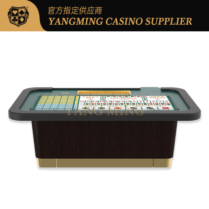 গুণ Luxury Custom Sic Bo Table – Professional Casino-Grade Gaming Table For Sale কারখানা