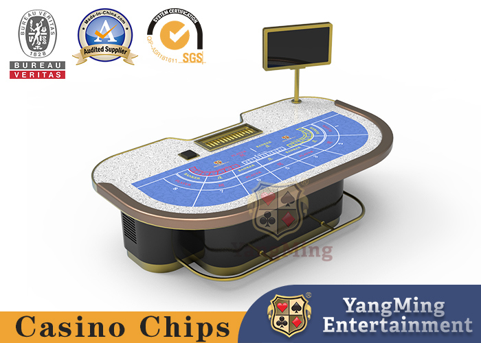 Qualità Nuovo design semplice Modern Poker Table Top con gambe in legno Z, durevole Poker Card Table, Baccarat Table fabbrica
