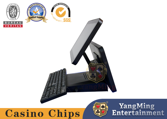 Kualitas Tampilan Dual-Layar HD Sistem Akuntansi Perjudian Baccarat Mesin Terpadu Mendukung Operasi Antarmuka Sentuh pabrik