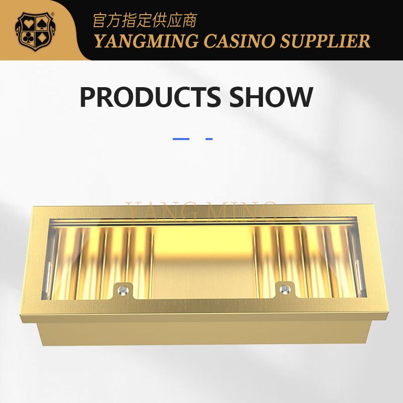 الجودة علبة رقائق الكازينو المعدنية المخصصة مصنع