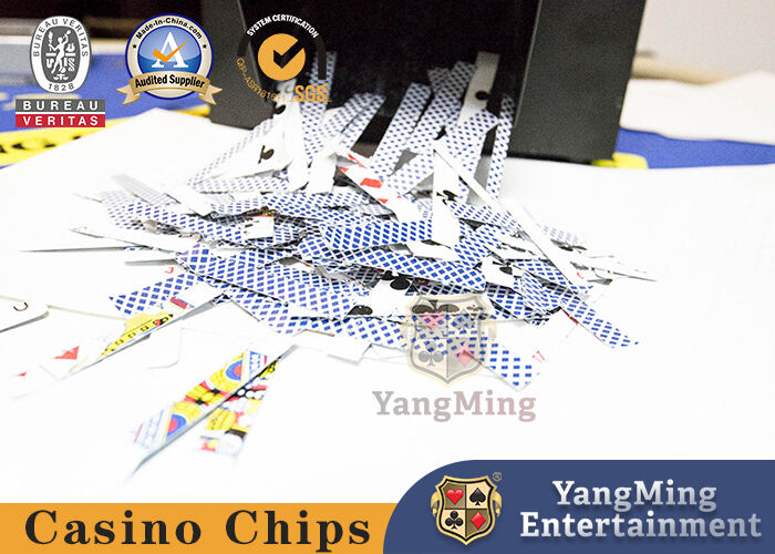 Jakość Metalowe akcesoria do gier kasynowych Silent Smart Upgrade Shredder Czarny metalowy automatyczny ręczny nóż do kart do gry fabryka