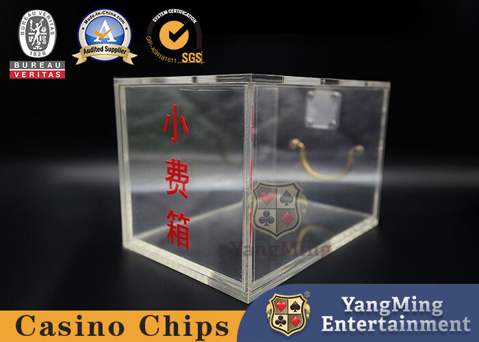 Ποιότητα Οι ακρυλικές σαφείς κάρτες κιβωτίων/παιχνιδιού ασφάλειας απορρίπτουν τον κάτοχο με την κλειδαριά και το κλειδί εργοστάσιο