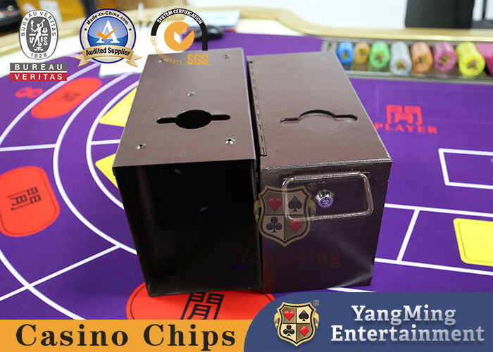 Qualität Luxuriöse eigene Eisene Kasse/Wasserbehälter für Casino-Poker-Tischspiele Fabrik