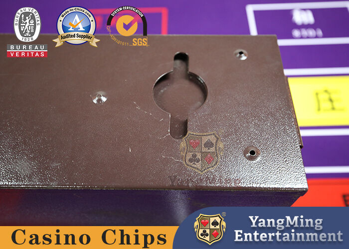 품질 소매와 포커 테이블 현금 홀더를 위한 잠금장치와 갬블링 포커 테이블 금속 카지노 돈 드롭 박스 공장