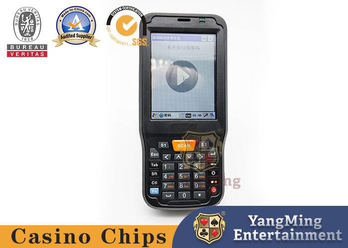 Quality 13.56MHz High Frequency RFID Handheld Terminal with 5200mAh Battery and IP65 Protection for Casino Chip Asset Tracking factory
