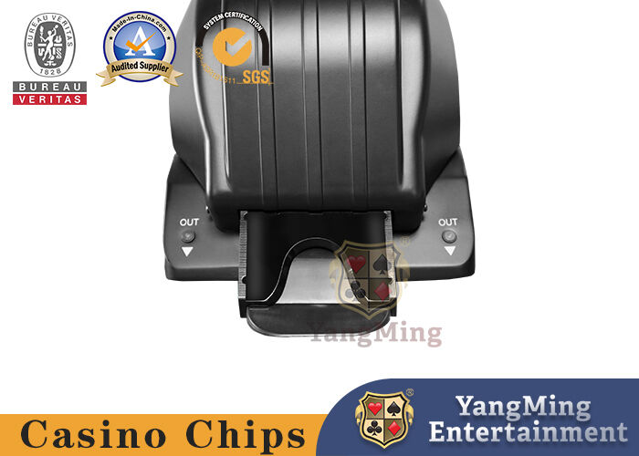 Quality Fully Automatic Intelligent 8-Deck Poker Blackjack Casino Table Shuffling Machine factory