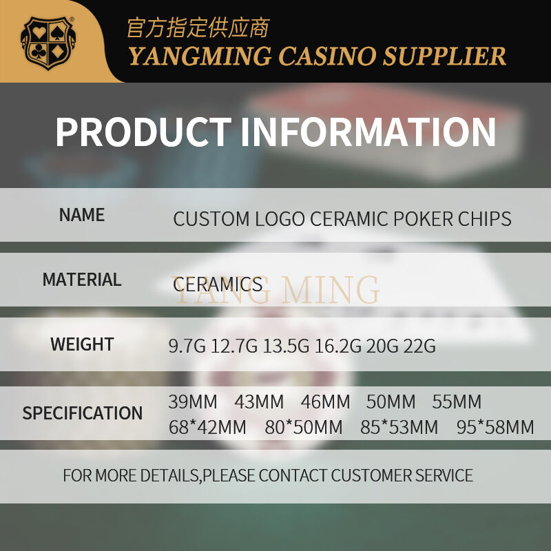 Kalite Casino Eğlencesi için Yüksek Kaliteli Texas Hold'em Seramik Poker Fişleri Ücretsiz Tasarım Desteği Mümkün fabrika
