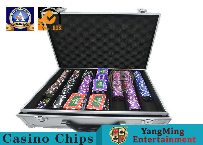 Professional Casino 760 Custom Deluxe Poker Chip Set With Aluminum