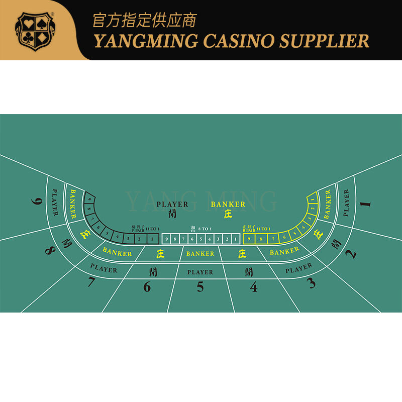 Quality Custom Printed Texas Hold'em Table Cover - Waterproof & Premium Support Customization factory
