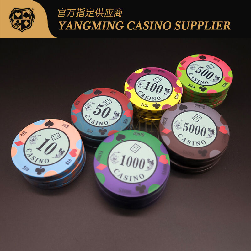 Qualité Puces de casino en céramique sur mesure – Designs personnalisés pour le poker professionnel et les jeux de table usine