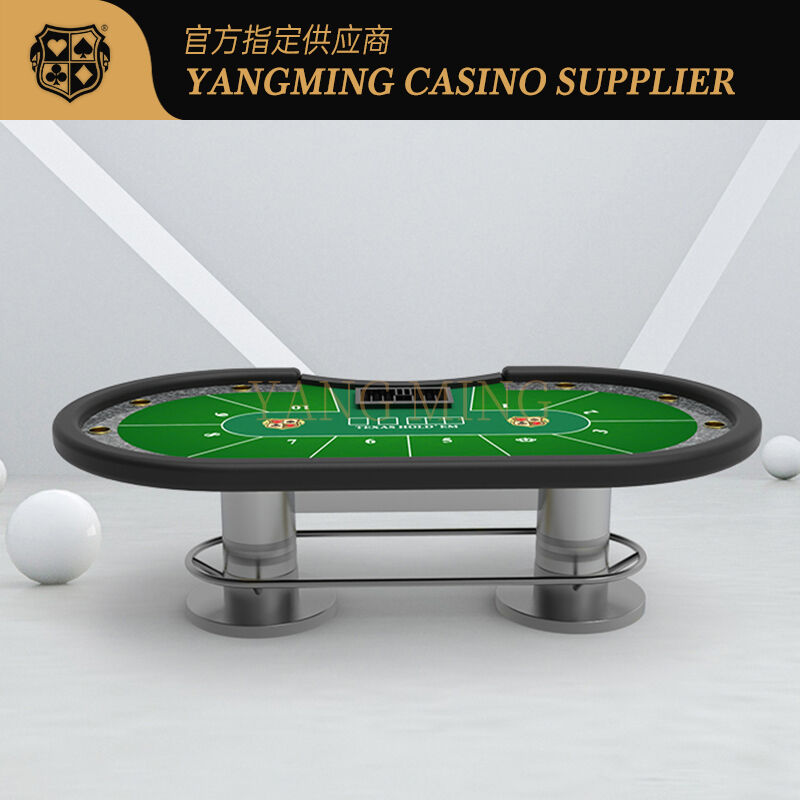 Qualität Vollständig anpassbarer Pokertisch – Professionelles Texas Hold'em Casino-Design Fabrik